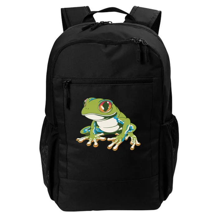 Animal Lover Green Frog Daily Commute Backpack