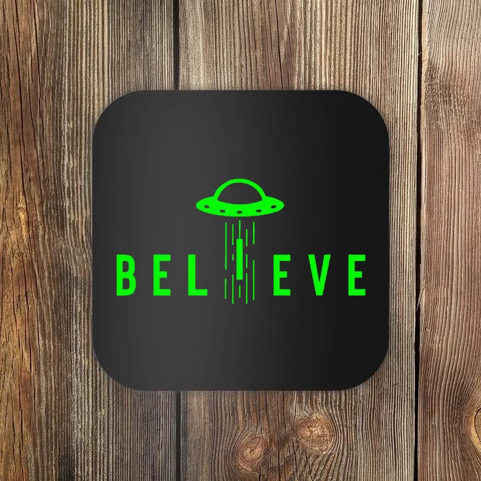 Alien Lover Gifts Ufo Abduction Believe Coaster