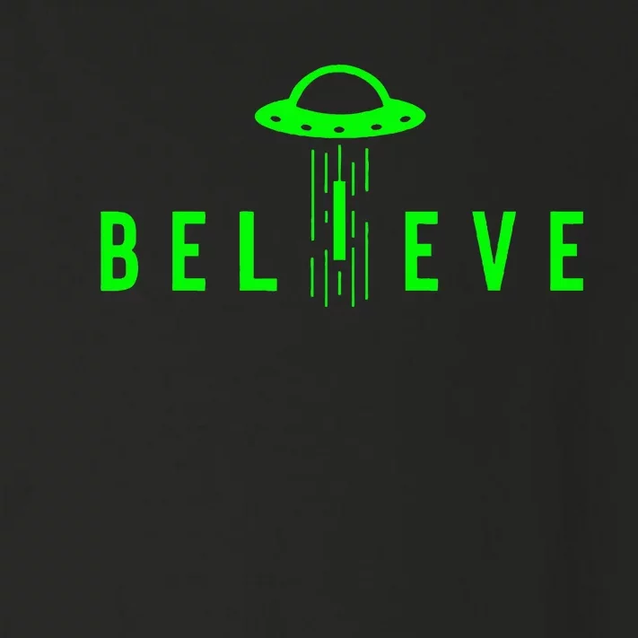 Alien Lover Gifts Ufo Abduction Believe Toddler Long Sleeve Shirt