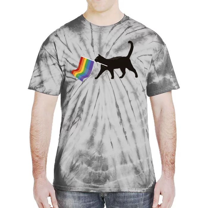 A Little Gay Cat Friend! Tie-Dye T-Shirt