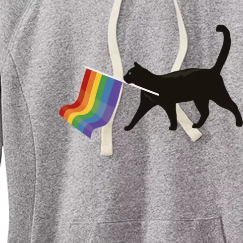 A Little Gay Cat Friend! Women's Fleece Hoodie