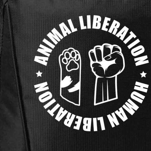 Animal Liberation Gift Animal Rights Activists Climate Gift City Backpack