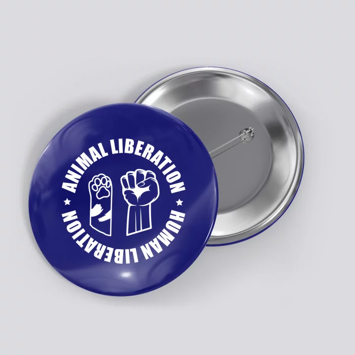 Animal Liberation Gift Animal Rights Activists Climate Gift Button