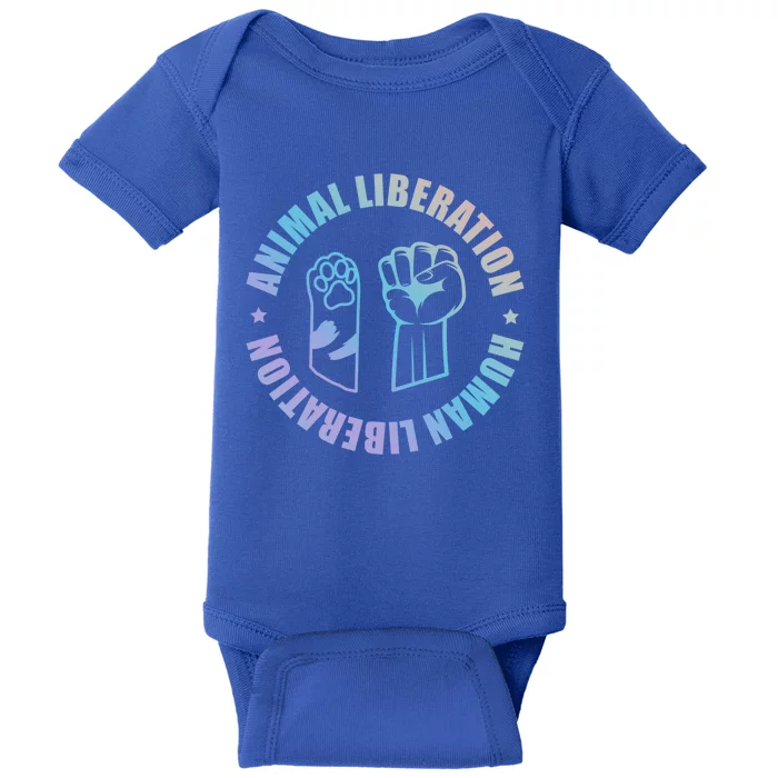 Animal Liberation Gift Animal Rights Activists Climate Gift Baby Bodysuit