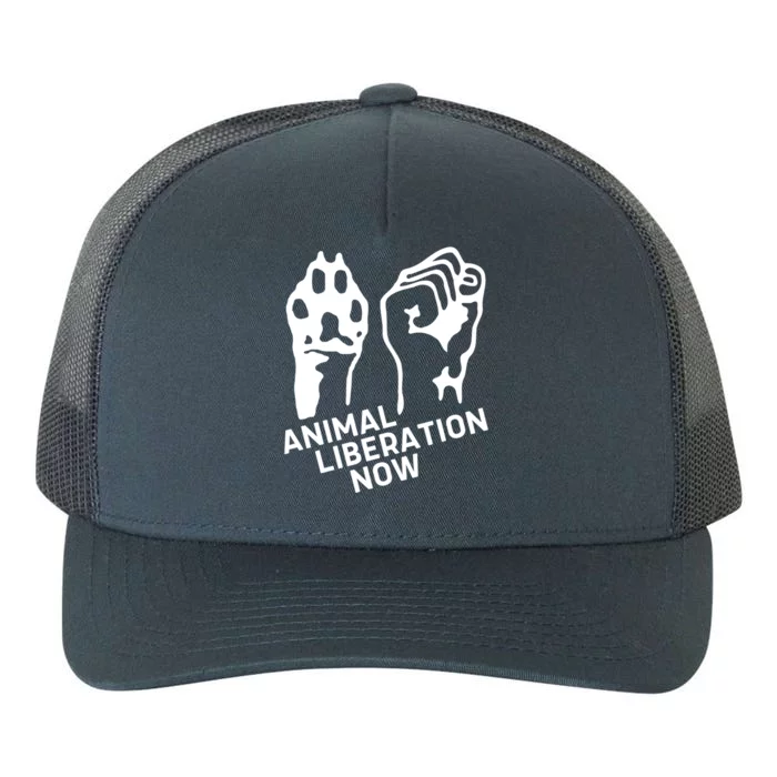 Animal Liberation Gift Animal Rights Vegan Gift Yupoong Adult 5-Panel Trucker Hat