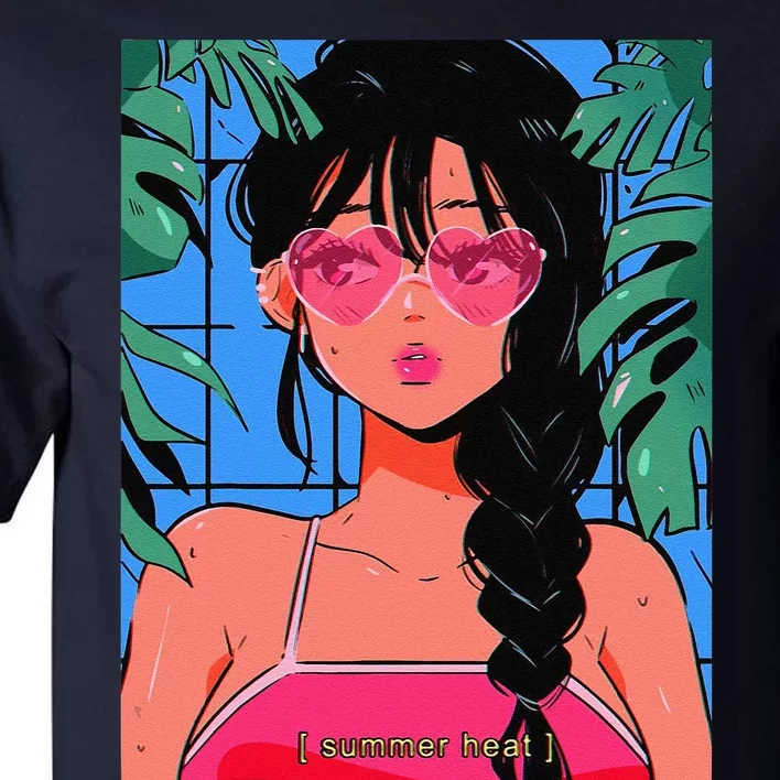 Anime Lofi Girl Vaporwave Egirl Aesthetic Japanese Otaku Tall T-Shirt