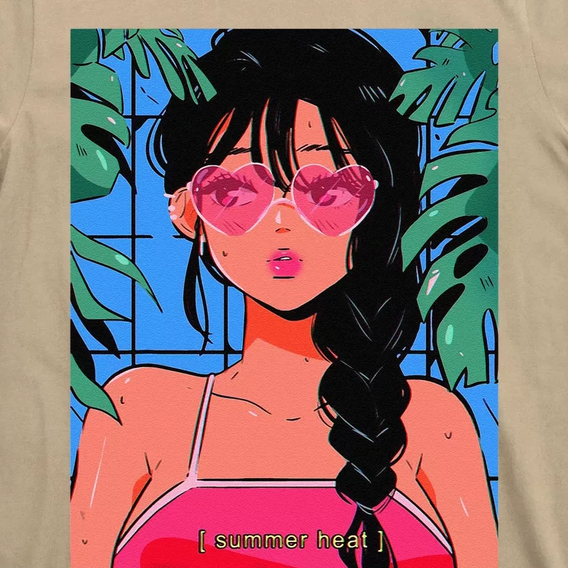 Anime Lofi Girl Vaporwave Egirl Aesthetic Japanese Otaku T-Shirt