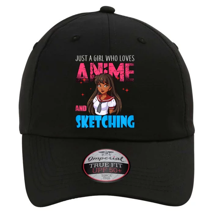 Anime Lover Girl Just A Girl Who Loves Anime And Sketching The Original Performance Cap