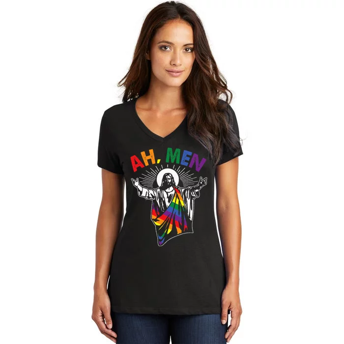 Abraham Lincoln Go To The Theater They Said History Women's V-Neck T-Shirt