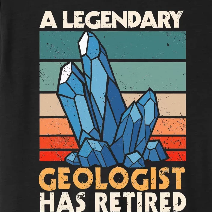 A Legendary Geologist Has Retired Retiree Earth Pension ChromaSoft Performance T-Shirt