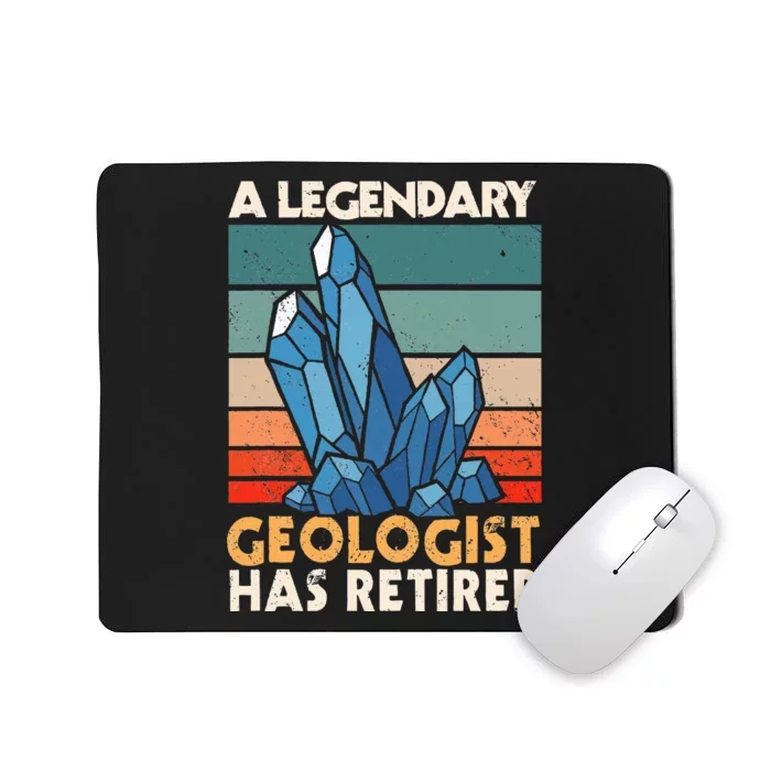 A Legendary Geologist Has Retired Retiree Earth Pension Mousepad