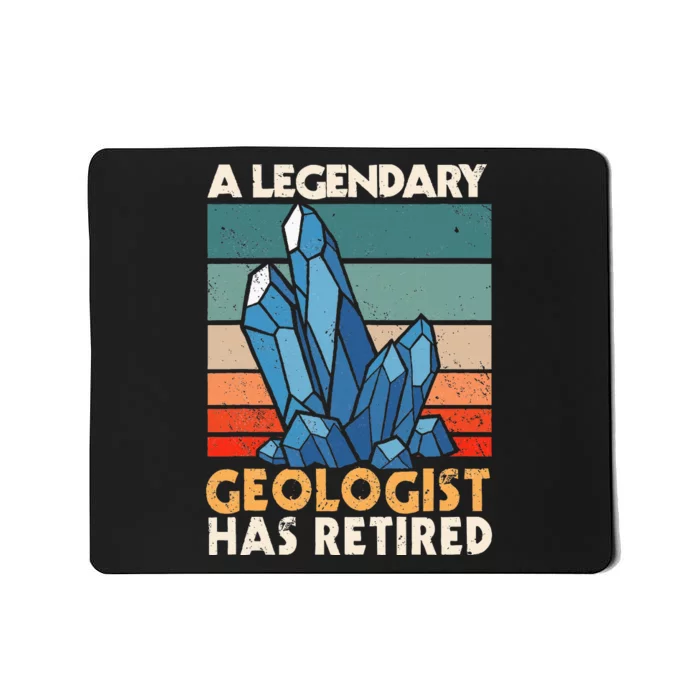 A Legendary Geologist Has Retired Retiree Earth Pension Mousepad