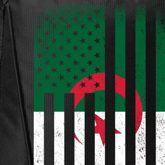 Algeria United States of America USA Flag City Backpack