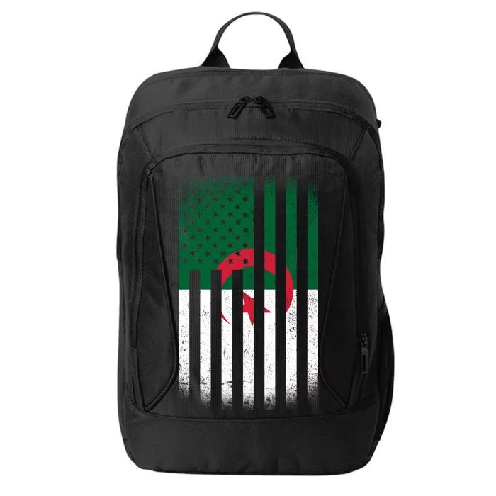 Algeria United States of America USA Flag City Backpack