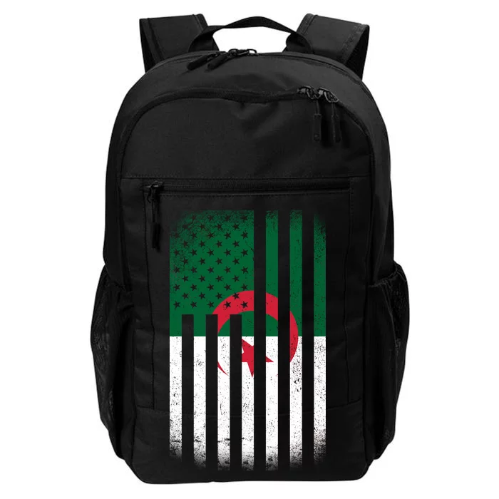 Algeria United States of America USA Flag Daily Commute Backpack