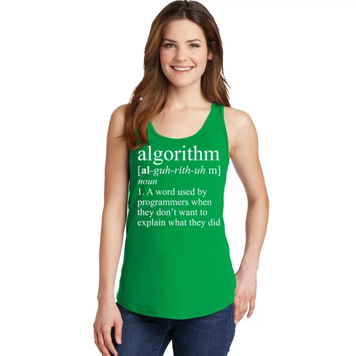 Algorithm Definition Ladies Essential Tank