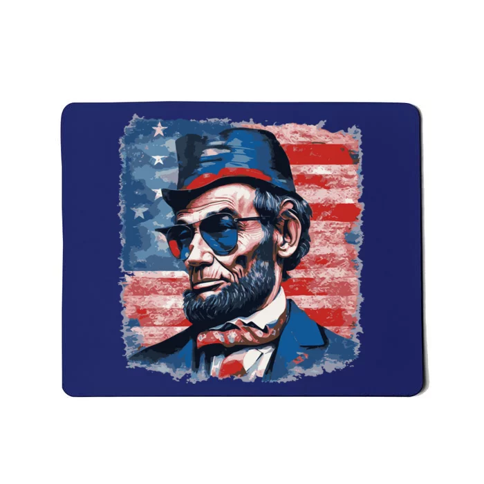 Abraham Lincoln Honest Abe Patriot Mousepad