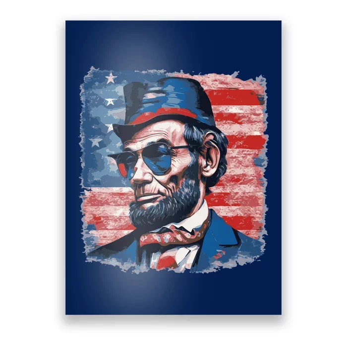 Abraham Lincoln Honest Abe Patriot Poster