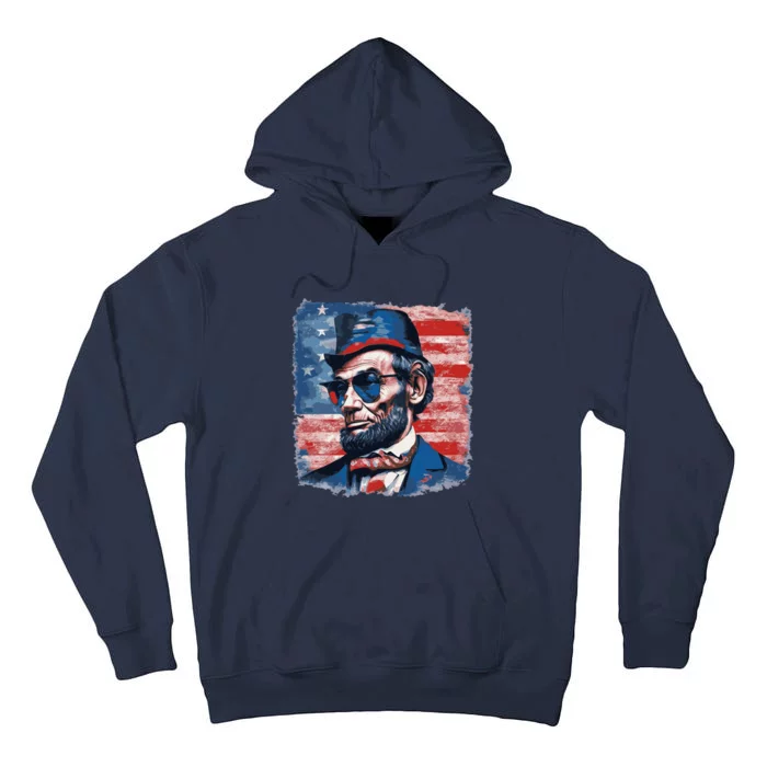 Abraham Lincoln Honest Abe Patriot Tall Hoodie