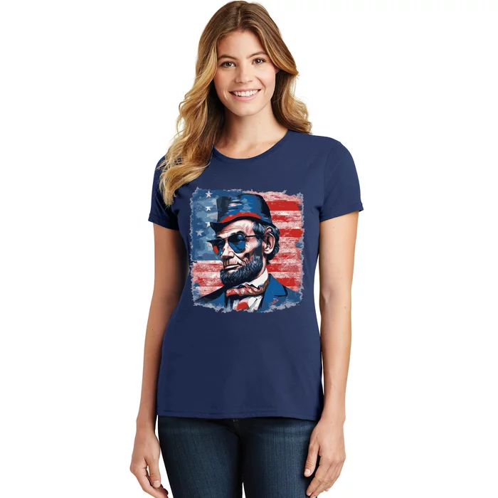 Abraham Lincoln Honest Abe Patriot Women's T-Shirt