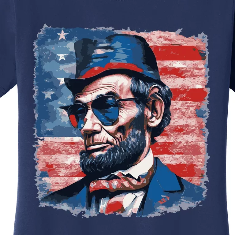 Abraham Lincoln Honest Abe Patriot Women's T-Shirt