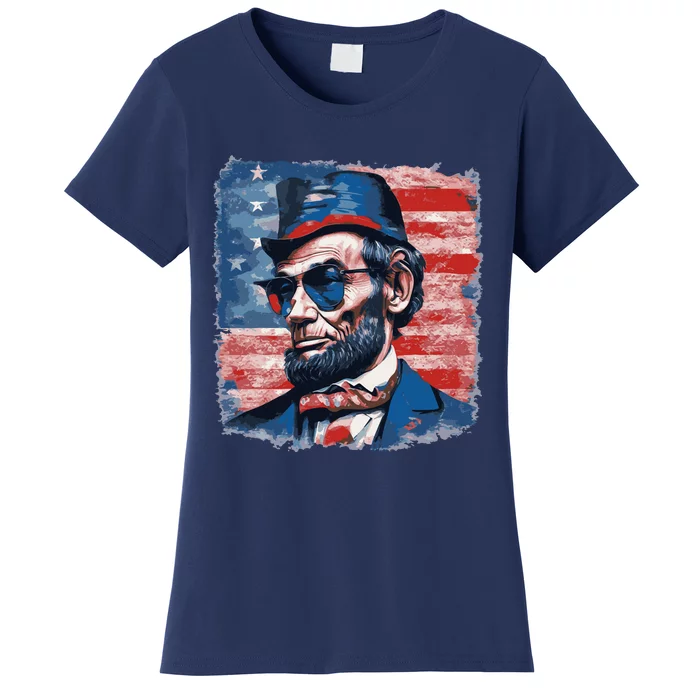 Abraham Lincoln Honest Abe Patriot Women's T-Shirt