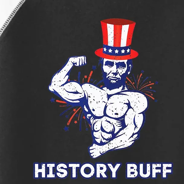 Abraham Lincoln History Buff Funny Weightlifting Workout Gym Toddler Fine Jersey T-Shirt