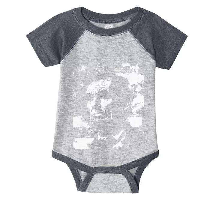 Abraham Lincoln History Teacher President 4th Of July Infant Baby Jersey Bodysuit