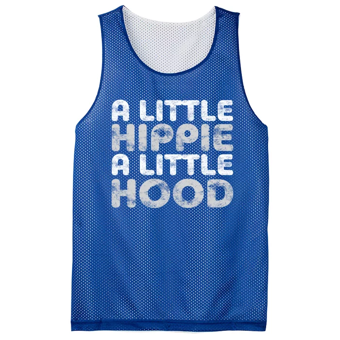 A Little Hippie A Little Hood Great Gift Gifgreat Gift Mesh Reversible Basketball Jersey Tank