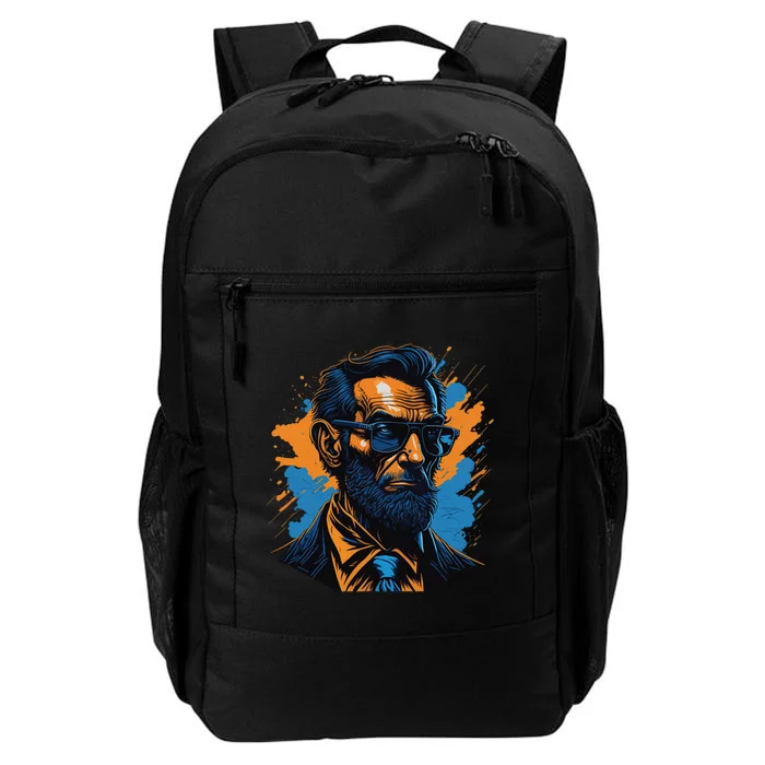 Abraham Lincoln Hipster Daily Commute Backpack