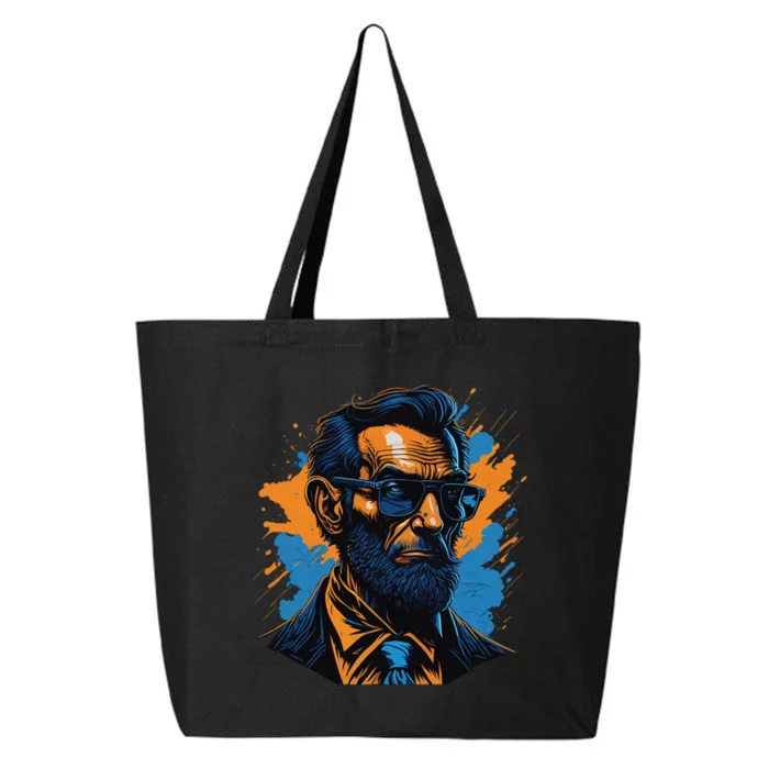 Abraham Lincoln Hipster 25L Jumbo Tote