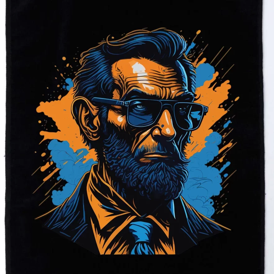 Abraham Lincoln Hipster Platinum Collection Golf Towel