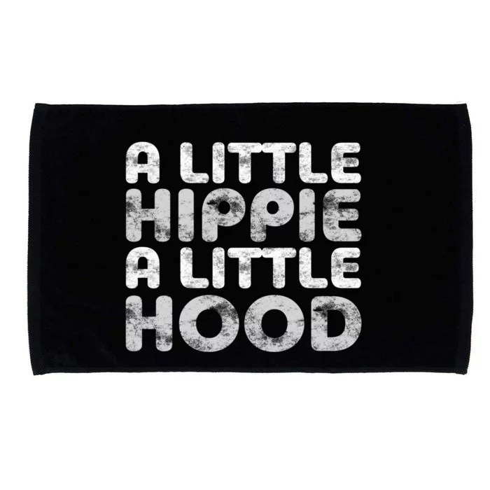 A Little Hippie A Little Hood Gift Gifgift Microfiber Hand Towel