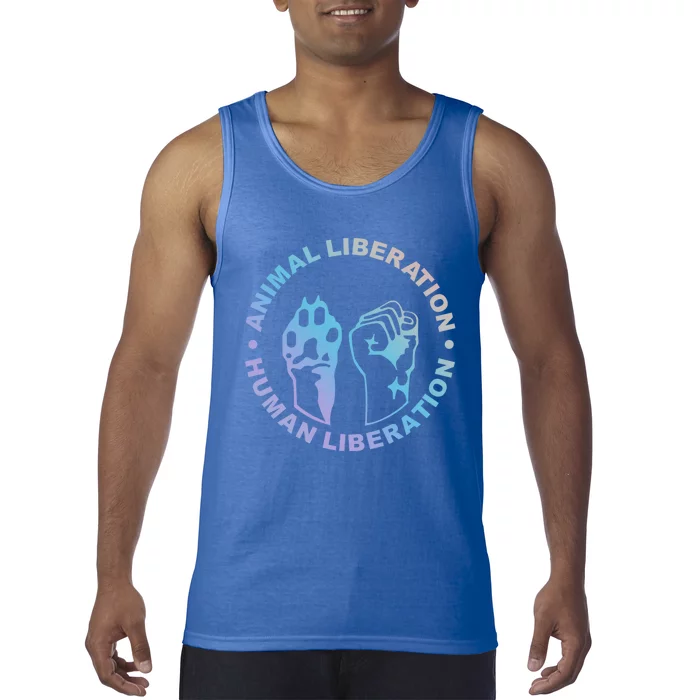 Animal Liberation Hu Liberation Animal Rights Meaningful Gift Tank Top