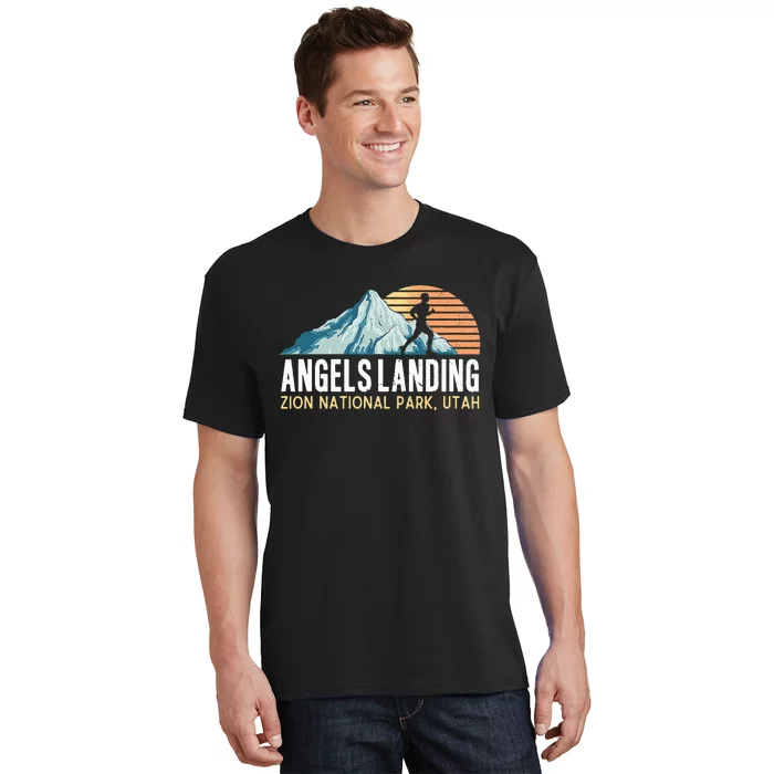 Angels Landing Hiking Trail Zion National Park Utah T-Shirt