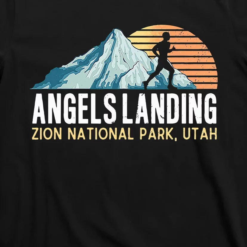 Angels Landing Hiking Trail Zion National Park Utah T-Shirt