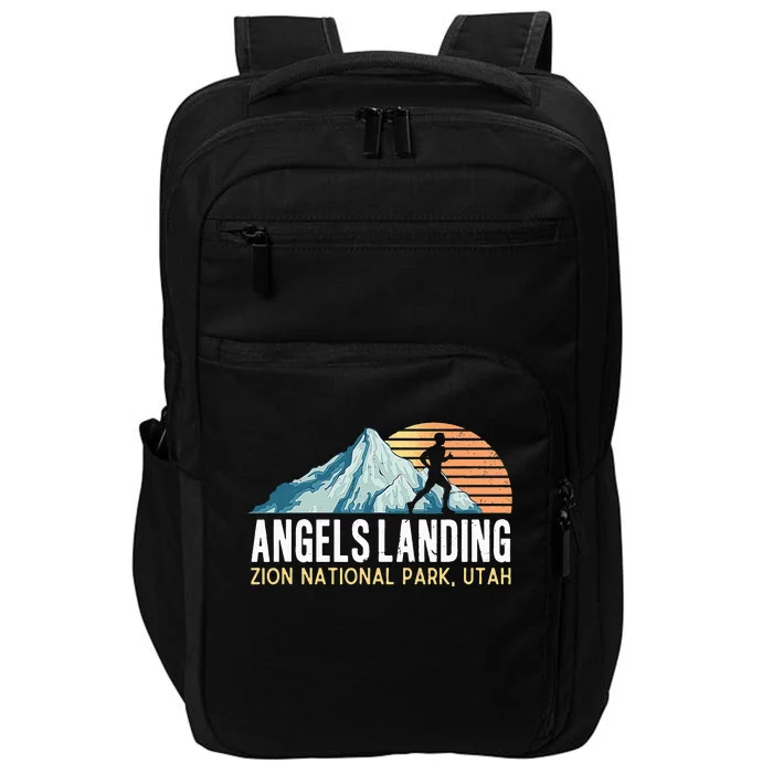 Angels Landing Hiking Trail Zion National Park Utah Impact Tech Backpack