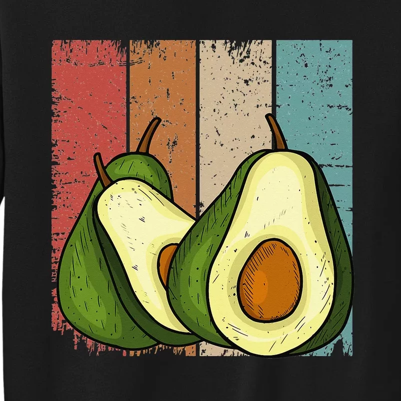 Avocado Lover Healthy Fruit Smoothie Antioxidants Avocado Tall Sweatshirt