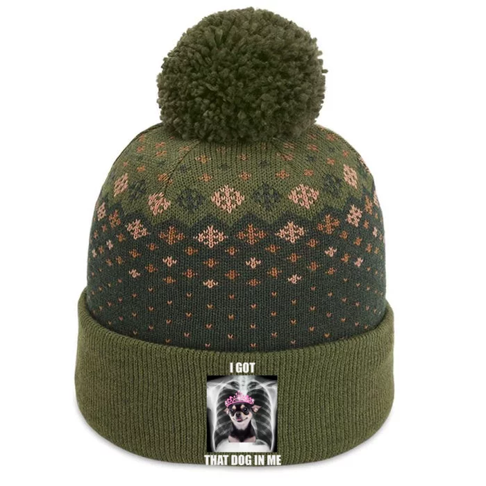 Alana Lintao I Got That Dog In Me The Baniff Cuffed Pom Beanie