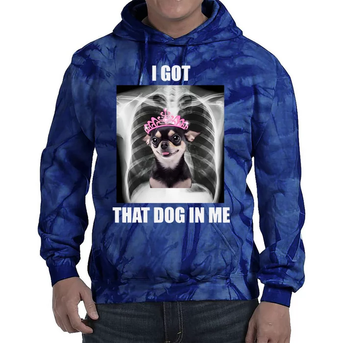 Alana Lintao I Got That Dog In Me Tie Dye Hoodie