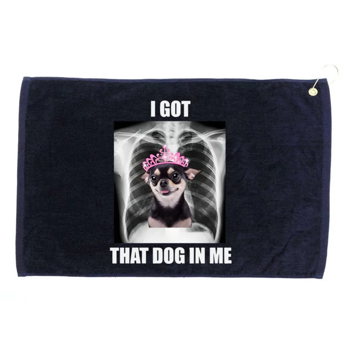 Alana Lintao I Got That Dog In Me Grommeted Golf Towel