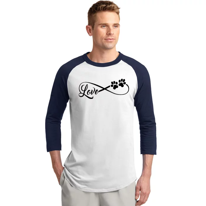 Animal Love Infinite Love Baseball Sleeve Shirt