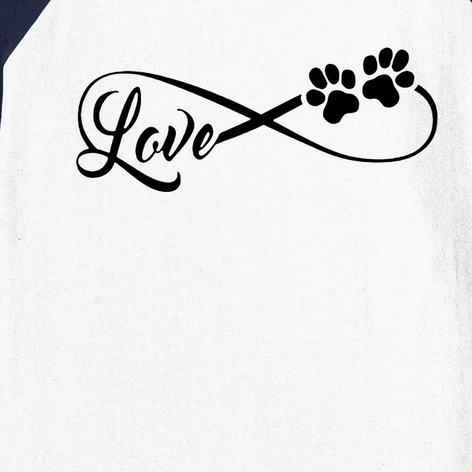 Animal Love Infinite Love Baseball Sleeve Shirt