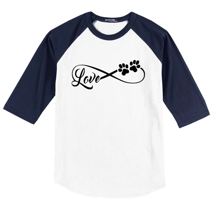 Animal Love Infinite Love Baseball Sleeve Shirt