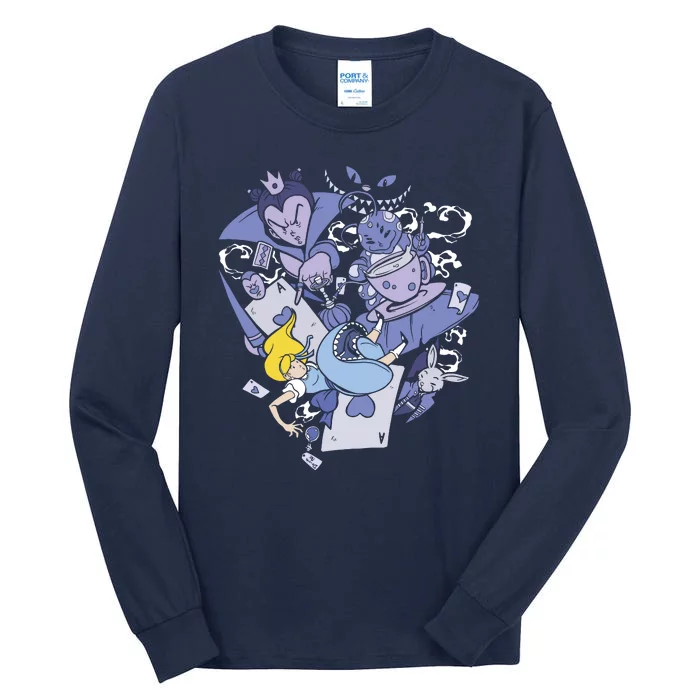 Alice In Wonderland Tall Long Sleeve T-Shirt