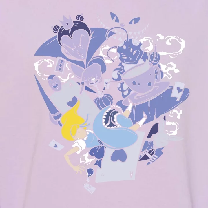 Alice In Wonderland Garment-Dyed Sweatshirt