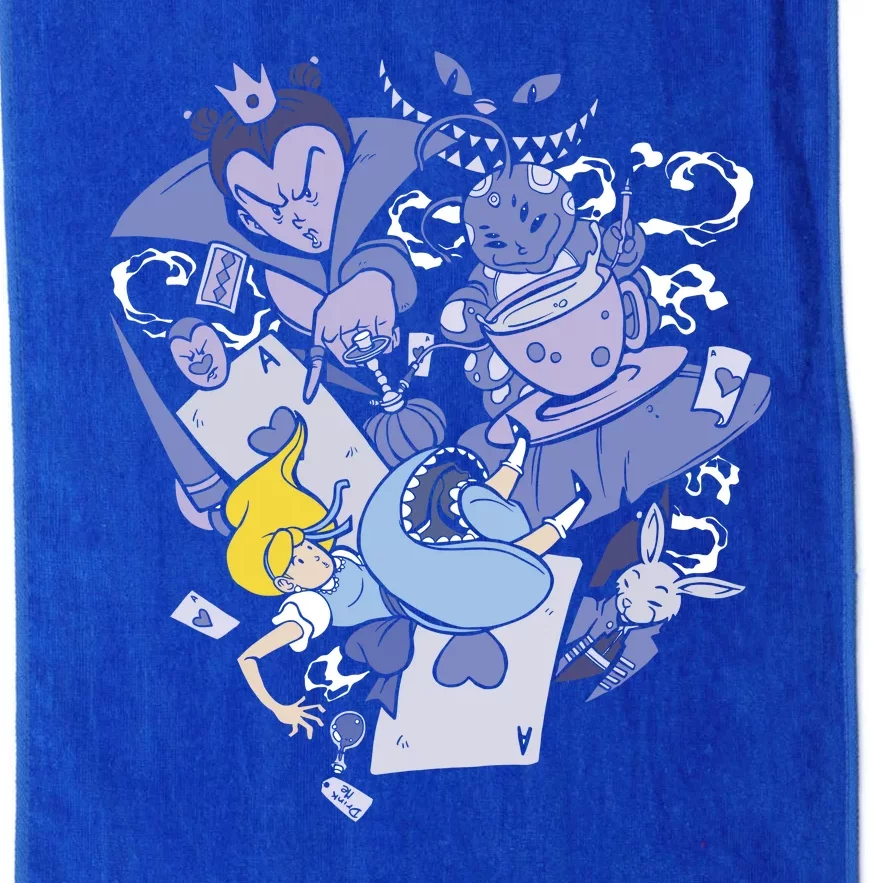 Alice In Wonderland Platinum Collection Golf Towel