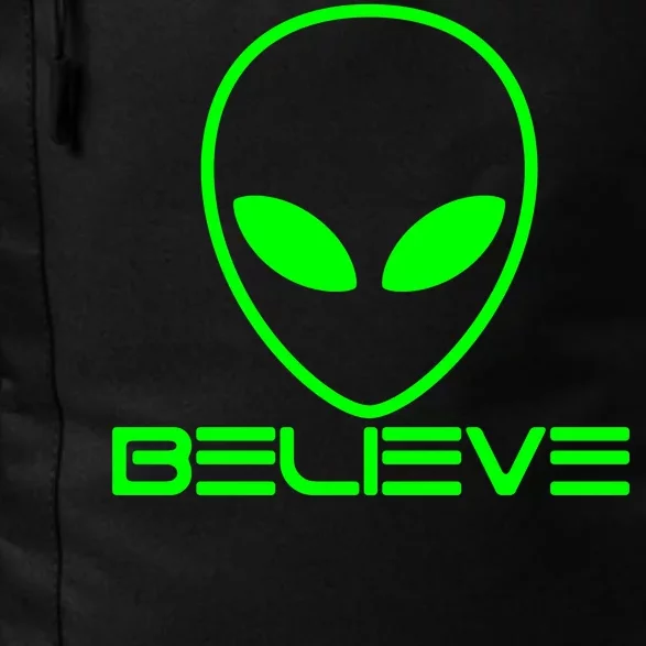 Alien Believe Funny Science Daily Commute Backpack