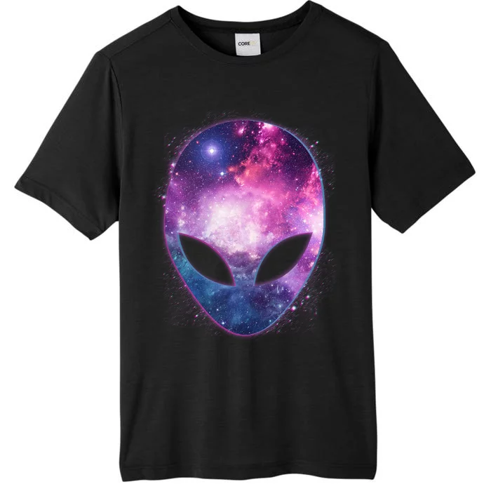 Alien Galaxy Face ChromaSoft Performance T-Shirt