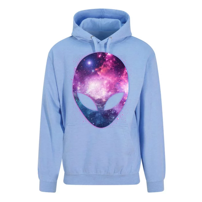 Alien Galaxy Face Unisex Surf Hoodie